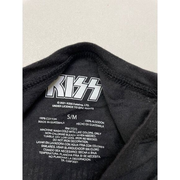 Kiss Hot In The Shade Tour 1990 Retro Graphic T-shirt Women Medium Music - Picture 5 of 6